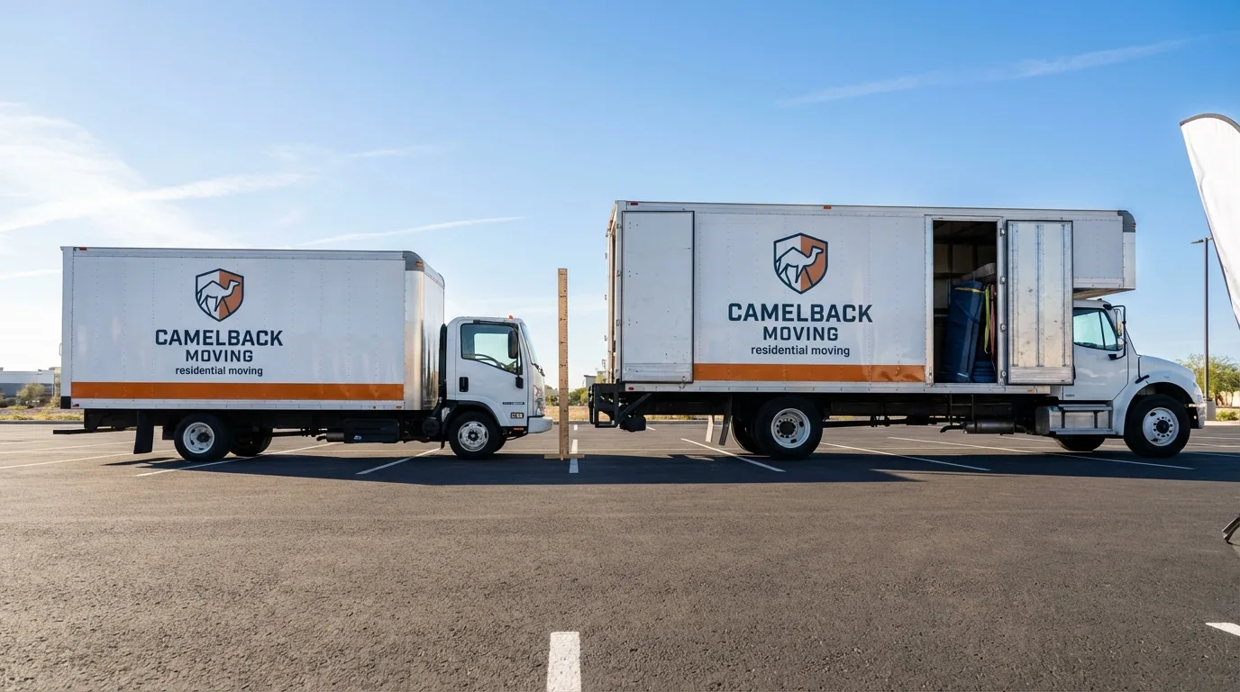 Moving truck size capacity guide in Gates Mills